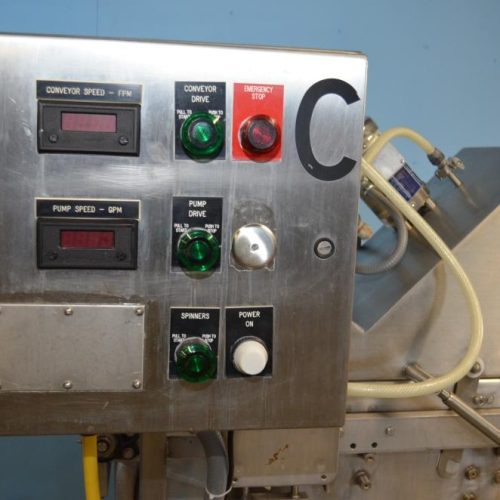 Fedco Model SS123COS S/S Fine Mist Spin Disk Coater w/ Waukesha 18 PD Pump