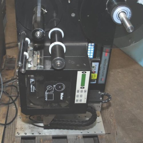 Weber 5200V2 Zebra 110PAK4 RFID Corner Print Apply Labelers (qty 2)