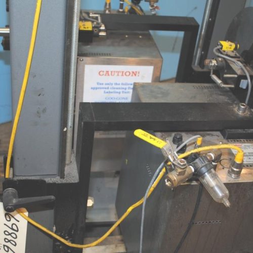 Weber 5200V2 Zebra 110PAK4 RFID Corner Print Apply Labelers (qty 2)