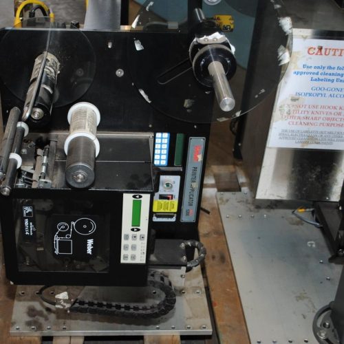 Weber 5200V2 Zebra 110PAK4 RFID Corner Print Apply Labelers (qty 2)