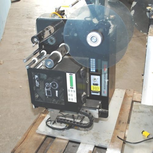 Weber 5200V2 Zebra 110PAK4 RFID Corner Print Apply Labelers (qty 2)