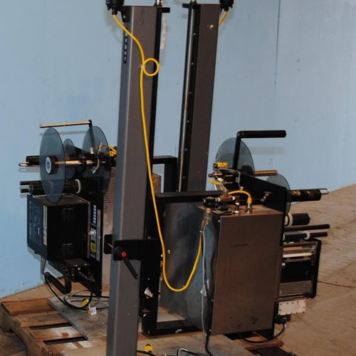 Weber 5200V2 Zebra 110PAK4 RFID Corner Print Apply Labelers (qty 2)