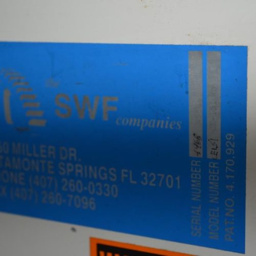 SWF Model CE151 Caseform 45 cpm Auto Case Erector for RSC and HSC Style Cases