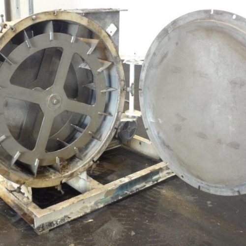 Barr and Murphy Model C100 36 in Dia S/S Rotary Impeller Cascade Screener