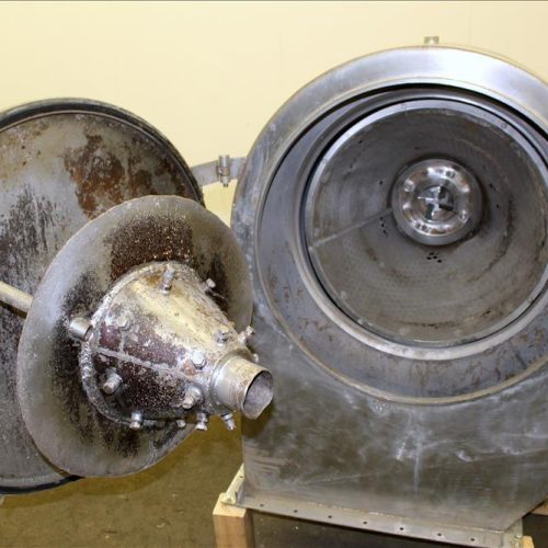 Constant Angle 24 in Dia Conical Screen S/S Centrifugal Sieve Screener