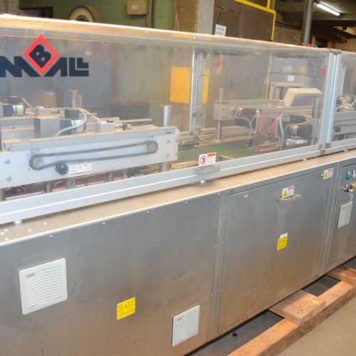 Langen Imball Combi SJRHVADXLQ High Speed 150 CPM Continuous Hot Melt Tri Fold Sealer