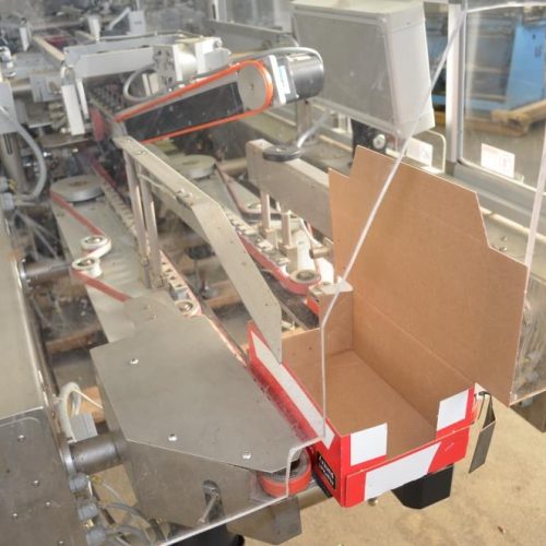 Langen Imball Combi SJRHVADXLQ High Speed 150 CPM Continuous Hot Melt Tri Fold Sealer