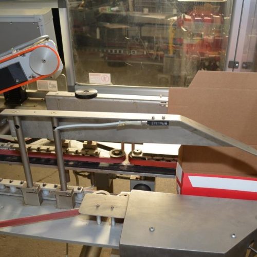 Langen Imball Combi SJRHVADXLQ High Speed 150 CPM Continuous Hot Melt Tri Fold Sealer