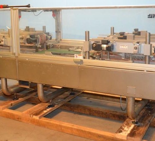 Langen Imball Combi SJRHVADXLQ High Speed 150 CPM Continuous Hot Melt Tri Fold Sealer