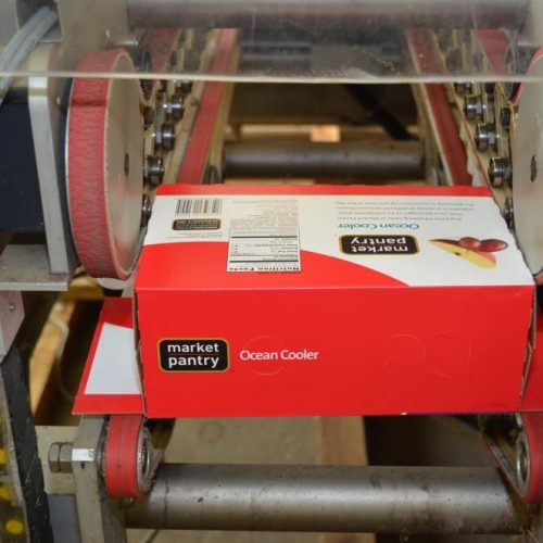 Langen Imball Combi SJRHVADXLQ High Speed 150 CPM Continuous Hot Melt Tri Fold Sealer