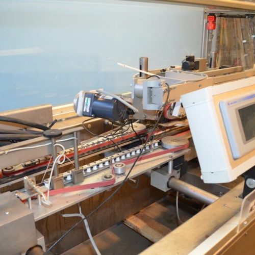 Langen Imball Combi SJRHVADXLQ High Speed 150 CPM Continuous Hot Melt Tri Fold Sealer