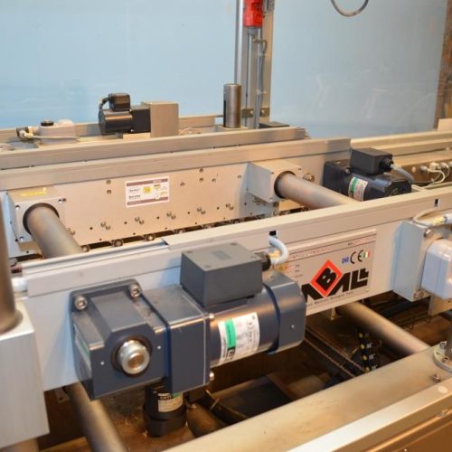 Langen Imball Combi SJRHVADXLQ High Speed 150 CPM Continuous Hot Melt Tri Fold Sealer