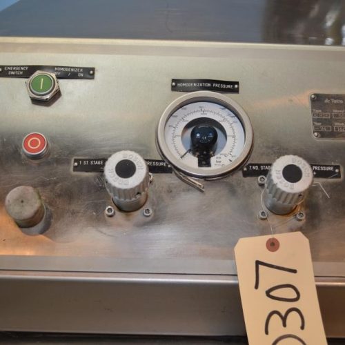 Tetra Pak Model ALH25 Dual Stage 3,300 GPH S/S Homogenizer