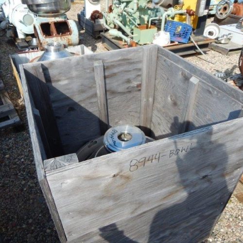 Westfalia Model SA8006177 S/S Desludger Disc Centrifuge Bowl Assembly