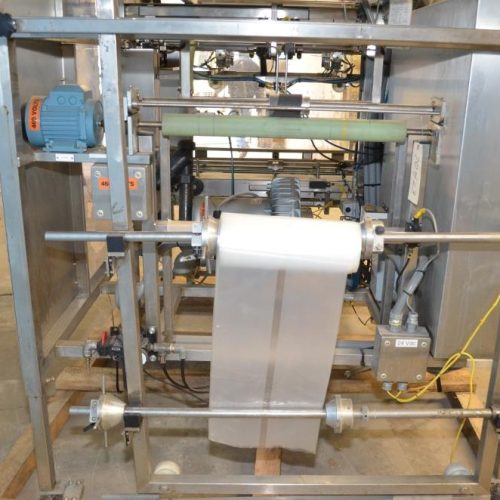 OK Machine Model 200 All S/S Approx 17 BPM Bag Former and Inserter for Bag in Box