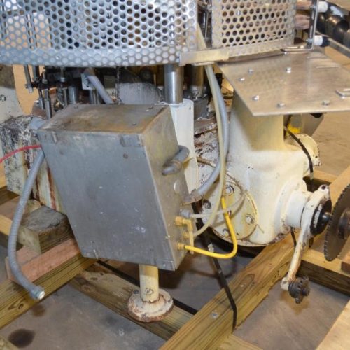 Pfaudler Model RP2514BFT 14 Head S/S Rotary Bottom Up Fill Piston Filler