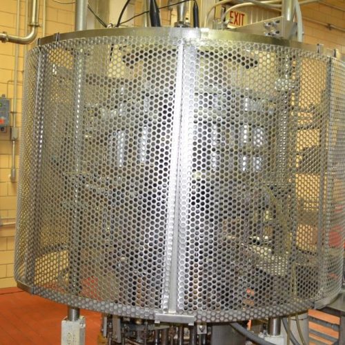 Pfaudler Model RP2514BFT 14 Head S/S Rotary Bottom Up Fill Piston Filler