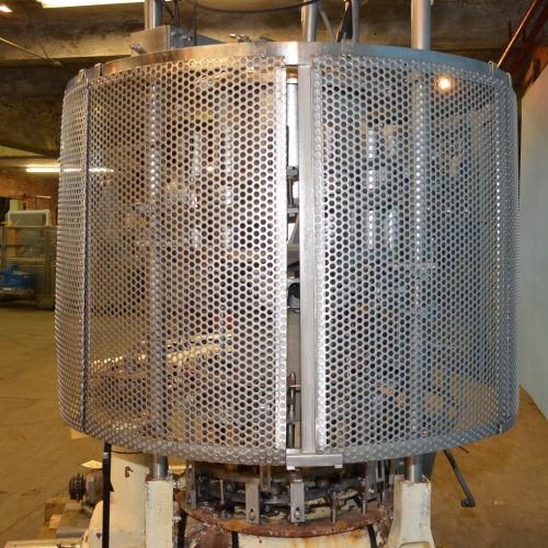 Pfaudler Model RP2514BFT 14 Head S/S Rotary Bottom Up Fill Piston Filler