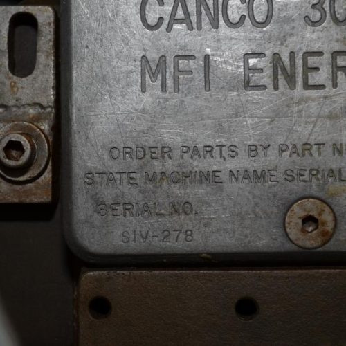 American Can Co Model CANC0300812 (8) Position Rotary MFI Energizer Can Seamer