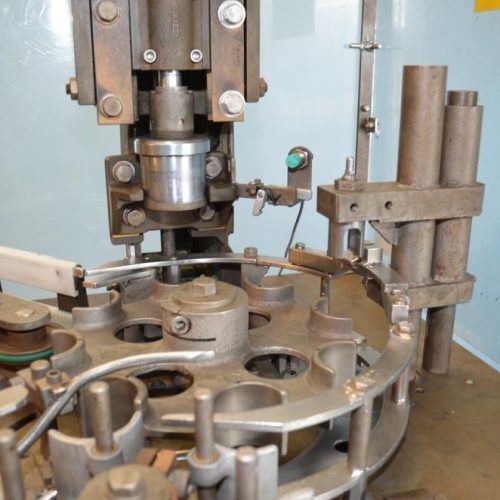 American Can Co Model CANC0300812 (8) Position Rotary MFI Energizer Can Seamer