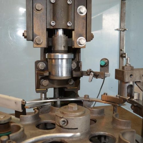 American Can Co Model CANC0300812 (8) Position Rotary MFI Energizer Can Seamer