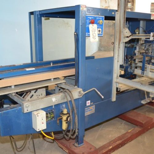 Durable Model TGA200IQCL 20 CPM Automatic Case Erector with Bottom Tape Sealer