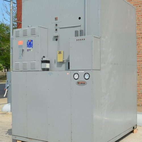 Bryan Model 135RVJ4T5-72×1500 Electric 135 KW, 150 PSI, 443 MBH Output Water Boiler