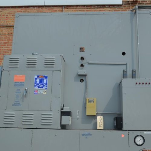 Bryan Model 135RVJ4T5-72×1500 Electric 135 KW, 150 PSI, 443 MBH Output Water Boiler