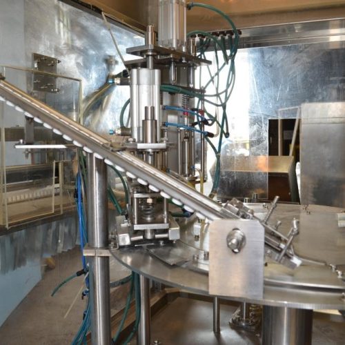 PSG YUE Model 20 S/S Rotary Pre Formed Pouch Filling and Capping Machine