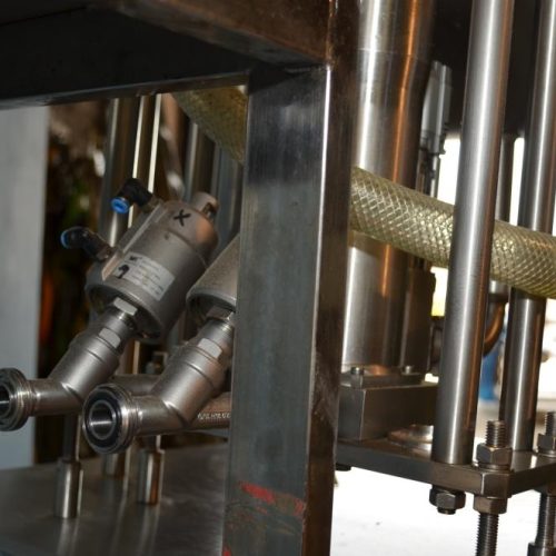 PSG YUE Model 20 S/S Rotary Pre Formed Pouch Filling and Capping Machine