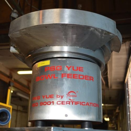 PSG YUE Model 20 S/S Rotary Pre Formed Pouch Filling and Capping Machine