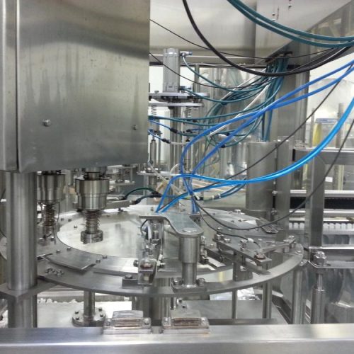 PSG YUE Model 20 S/S Rotary Pre Formed Pouch Filling and Capping Machine