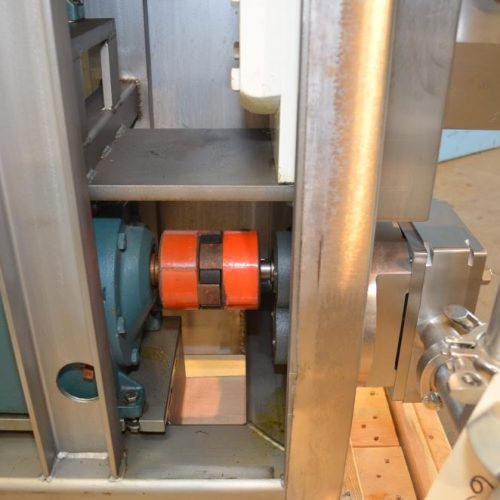 UNUSED APV Twin 3 HP and 10 HP S/S Positive Displacement Pump in S/S Cabinet