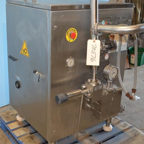 Niro Soavi Model NS3006P S/S High Pressure Alternative Positive Displacement Pump