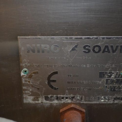 Niro Soavi Model NS3006P S/S High Pressure Alternative Positive Displacement Pump