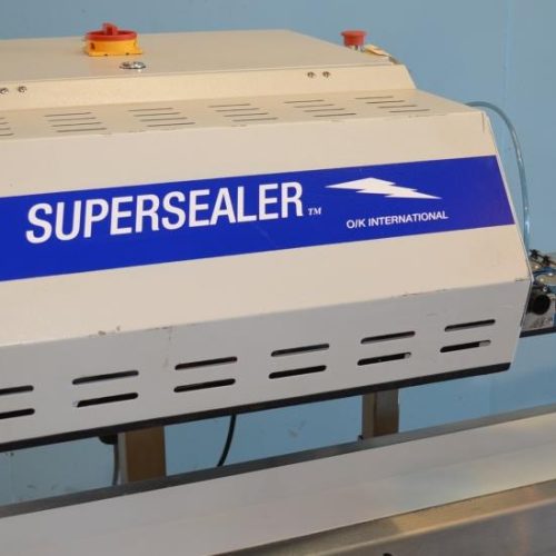OK International Model SS1 Superseal 24 in 120 FPM Hot Air Bag Sealer