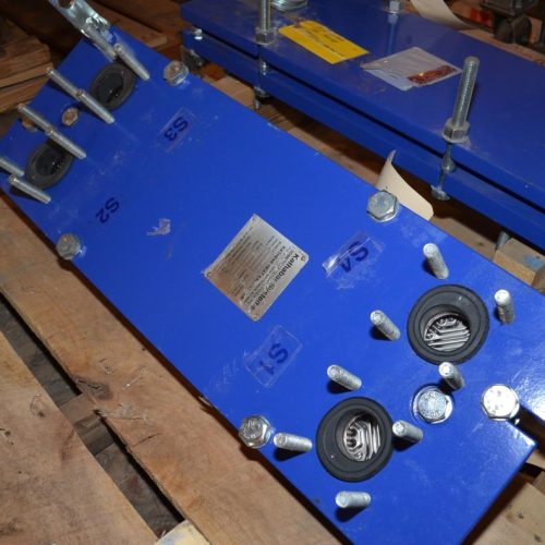 Unused Kathabar 2 Sq Ft Model M6MFM7 Titanium Plate and Frame Heat Exchanger