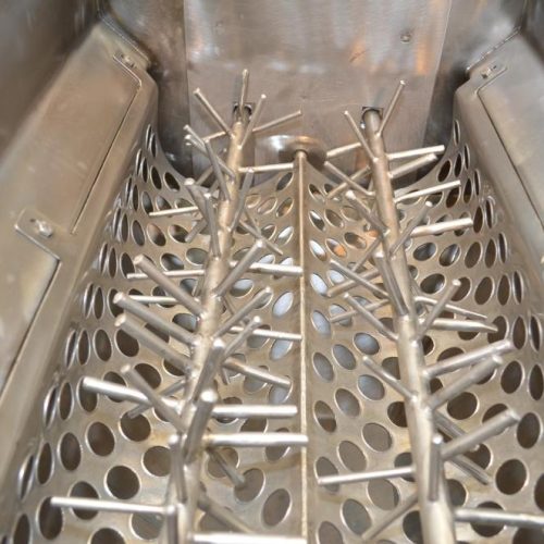 S/S Twin Shaft Pin Type Agitated 26 in Wide Delumper