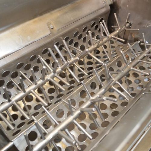 S/S Twin Shaft Pin Type Agitated 26 in Wide Delumper