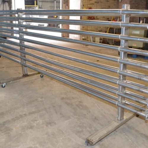 22 Linear Feet 8 Loop S/S Tube in Tube Heat Exchanger with 1 3/8 in Dia Piping