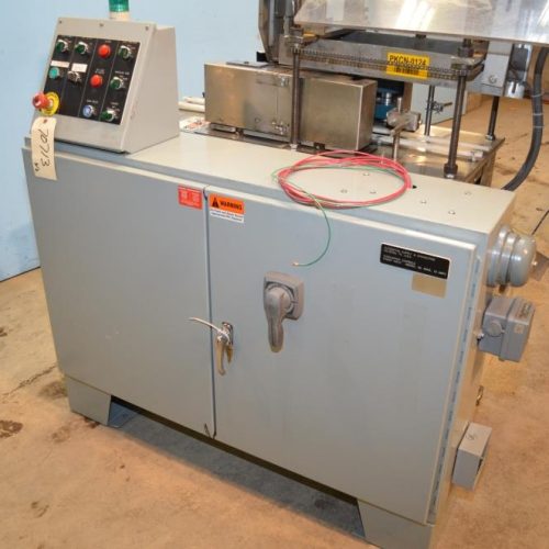 Holmatic S/S Overcapper Currently Set For 603 Lids With Holmatic SM1000 Lid Feeder