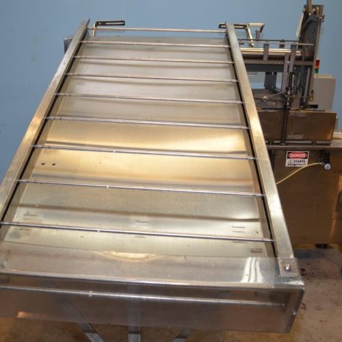 Holmatic S/S Overcapper Currently Set For 603 Lids With Holmatic SM1000 Lid Feeder