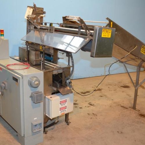 Holmatic S/S Overcapper Currently Set For 603 Lids With Holmatic SM1000 Lid Feeder