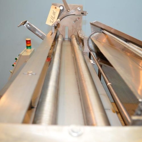 Holmatic S/S Overcapper Currently Set For 603 Lids With Holmatic SM1000 Lid Feeder