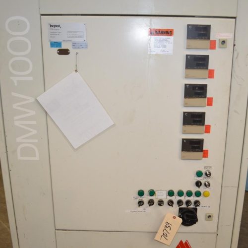 Aasted Model DMW1000 1,000 Kg/Hr Tempering Unit with Heat Exchanger