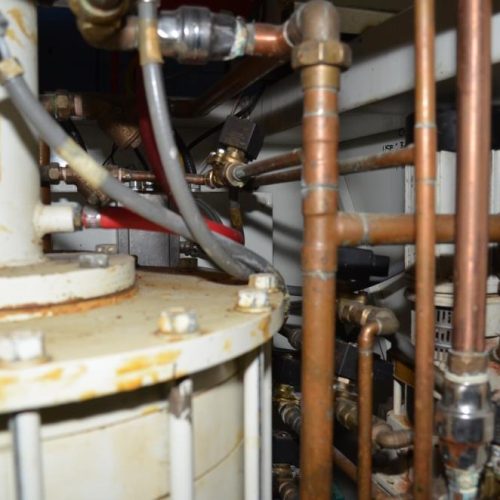 Aasted Model DMW1000 1,000 Kg/Hr Tempering Unit with Heat Exchanger