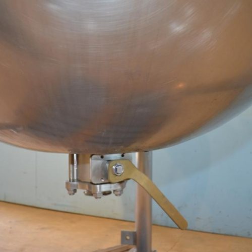 300 Gallon Hamilton Model SA S/S Jacketed Prop Agitated Kettle