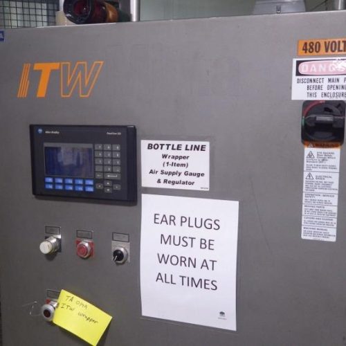 ITW Mima Model KC500 Straddle Pallet Stretch Wrapper