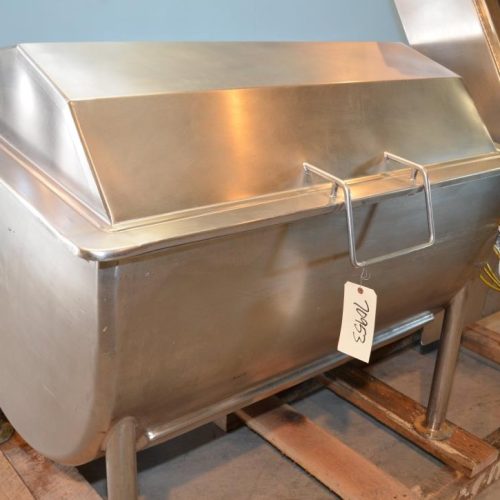 60 Gal JC Pardo Model PTCCT60 S/S Jacketed Horizontal Combo Tumble Chiller Cook Tank