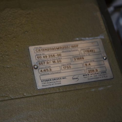 Rietz 46in Dia x 21ft L S/S Model TL46K2220 Steam Injection Blancher